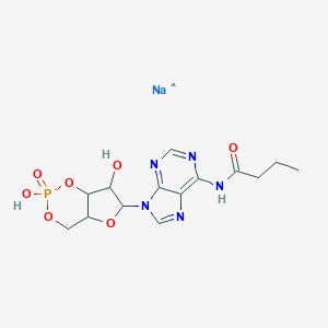 N6-Monobutyryladenosine 3':5'-Cyclic Monophosphate Sodium Salt图片