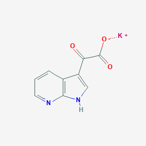 Alfa-oxo-1H-Pyrrolo-[2,3b]pyridine-3-acetic Acid Monopotassium Salt图片