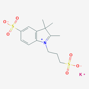 2,3,3-Trimethyl-1-(3-sulfonatopropyl)-indolinium-5-sulfonic Acid,Potassium Salt(90%)图片