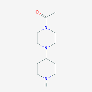 1-[4-(piperidin-4-yl)piperazin-1-yl]ethan-1-one图片
