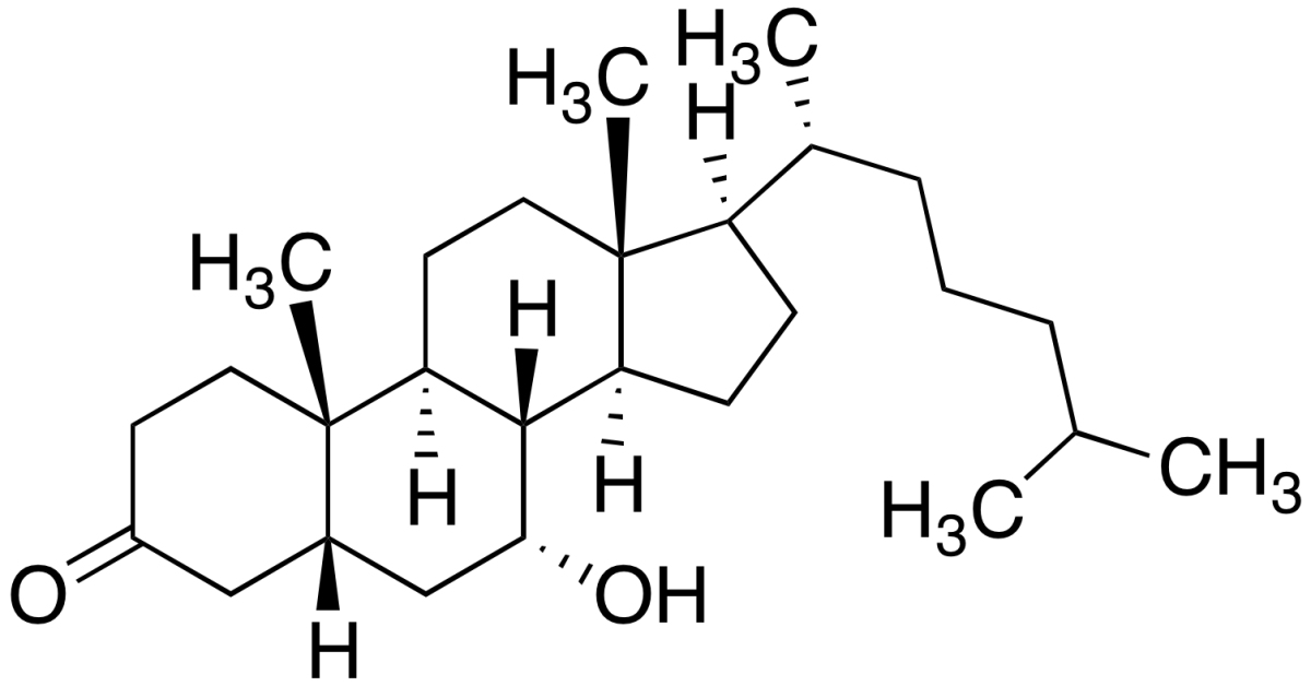 7α-Hydroxy-5β-cholestan-3-one图片