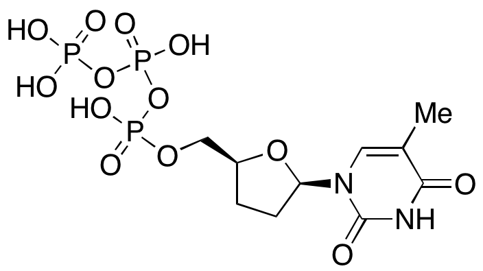 3'-Deoxy-thymidine 5'-(Tetrahydrogen Triphosphate)图片