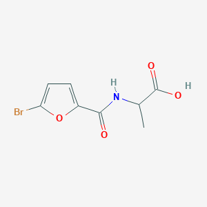 2-[(5-bromofuran-2-yl)formamido]propanoic acid图片