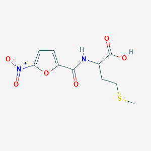 4-(Methylsulfanyl)-2-[(5-nitrofuran-2-yl)formamido]butanoic Acid图片