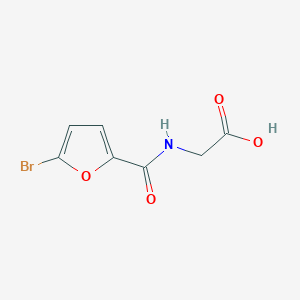 2-[(5-Bromofuran-2-yl)formamido]acetic Acid图片