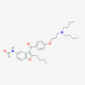 N-[2-Butyl-3-[4-[3-(dibutylamino)propoxy]benzoyl]-5-benzofuranyl]formamide图片