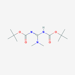 1,1-Dimethyl-2,3-bis(tert-butyloxycarbonyl)guanidine图片