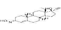 (8R,9S,10R,13S,14S,17R,E)-13-ethyl-17-ethynyl-17-hydroxy-6,7,8,9,10,11,12,13,14,15,16,17-dodecahydro-1H-cyclopenta[a]phenanthren-3(2H)-one oxime图片
