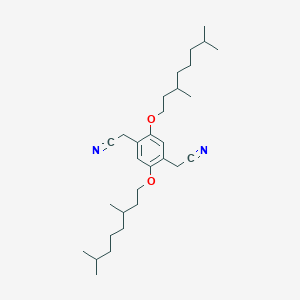 2,5-Bis(3′,7′-dimethyloctyloxy)benzene-1,4-diacetonitrile图片