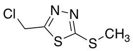 2-(chloromethyl)-5-(methylsulfanyl)-1,3,4-thiadiazole图片