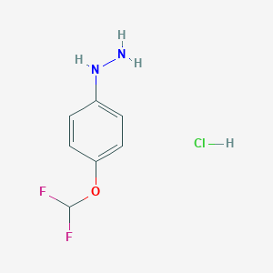 [4-(Difluoromethoxy)phenyl]hydrazine Hydrochloride图片
