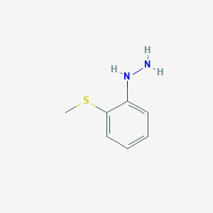 [2-(methylsulfanyl)phenyl]hydrazine图片