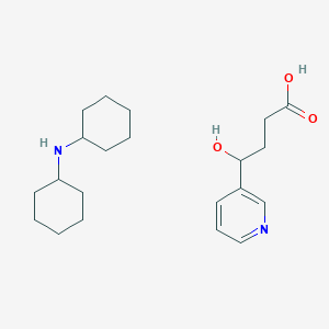 rac 4-Hydroxy-4-(3-pyridyl)butanoic Acid Dicyclohexylamine Salt图片