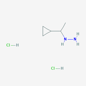 (1-Cyclopropylethyl)hydrazine Dihydrochloride图片
