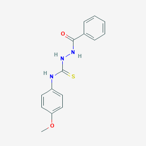 2-benzoyl-N-(4-methoxyphenyl)-1-hydrazinecarbothioamide图片
