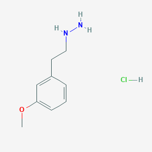 [2-(3-Methoxyphenyl)ethyl]hydrazine dihydrochloride图片