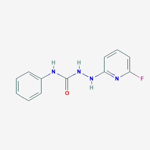2-(6-Fluoro-2-pyridinyl)-N-phenyl-1-hydrazinecarboxamide图片