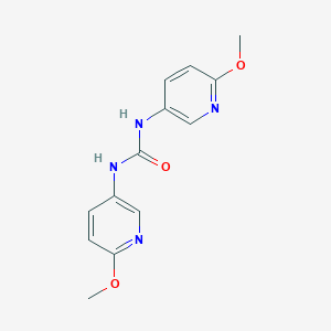 1,3-Bis(6-methoxypyridin-3-yl)urea图片