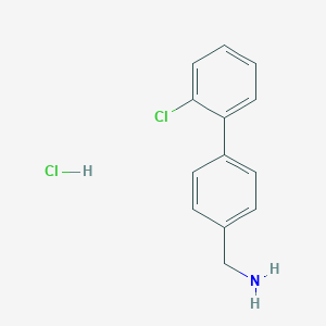 4-(2-Chlorophenyl)Benzylamine Hydrochloric Acid Salt图片