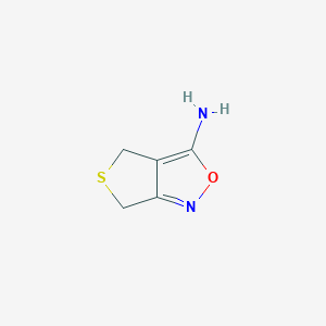 4H,6H-thieno[3,4-c]isoxazol-3-amine图片