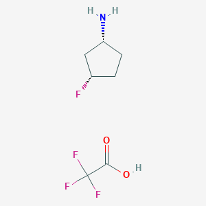 cis-3-Fluorocyclopentanamine Trifluoroacetic Acid Salt图片