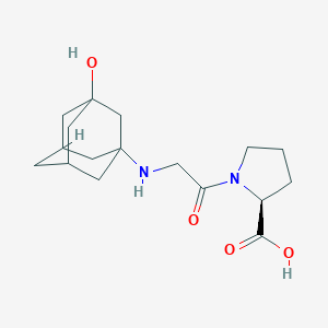 N-(3-Hydroxytricyclo[3,3,1,13,7]dec-1-yl)glycyl-L-proline图片