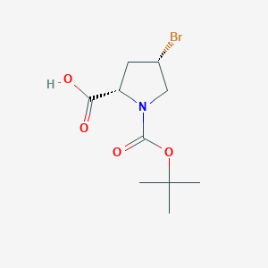 (2s,4s)-1-N-Boc-4-Bromo-Proline图片