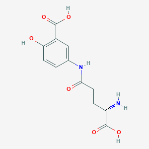 L-Glutamic acid gamma-(3-carboxy-4-hydroxyanilide)图片