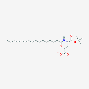 N-(1-Oxohexadecyl)-L-glutamic Acid tert-Butyl Ester图片