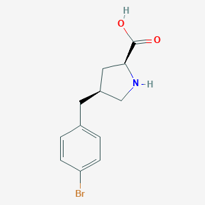 (4S)-4-(4-Bromo-benzyl)-L-proline图片