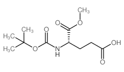 N-叔丁氧羰基-L-谷氨酸1-甲酯图片