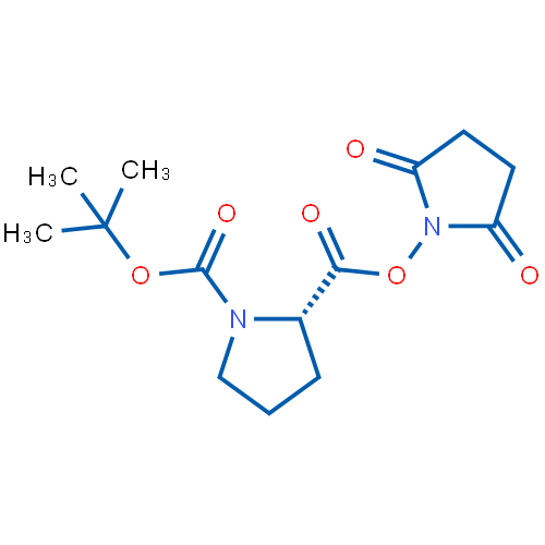 N-t-Boc-L-proline-N-hydroxysuccinimide Ester图片