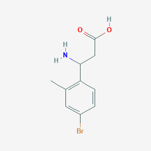 3-(4-Bromo-2-methylphenyl)-beta-alanine图片
