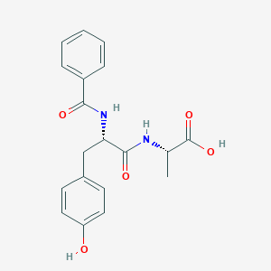 N-(N-Benzoyl-L-tyrosyl)-L-alanine图片