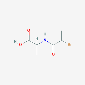 DL-a-Bromopropionyl-DL-alanine图片
