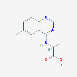 N-(6-methyl-4-quinazolinyl)alanine图片