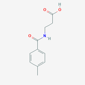 N-(4-methylbenzoyl)-beta-alanine图片