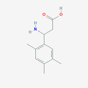 3-(2,4,5-trimethylphenyl)-beta-alanine图片
