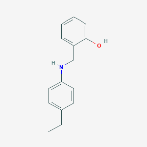 2-{[(4-ethylphenyl)amino]methyl}phenol图片