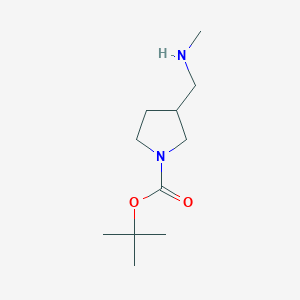 (R)-tert-Butyl 3-((methylamino)methyl)-pyrrolidine-1-carboxylate图片