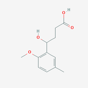 4-Hydroxy-4-(2-methoxy-5-methyl-phenyl)-butyric acid图片