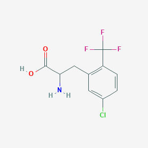 5-Chloro-2-(trifluoromethyl)-DL-phenylalanine图片