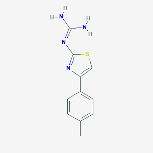 N-[4-(4-Methylphenyl)-1,3-thiazol-2-yl]guanidine图片