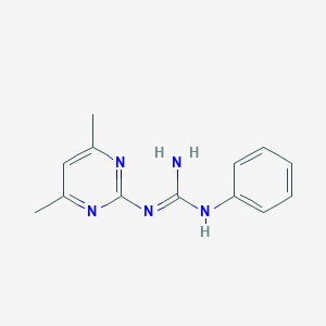 N-(4,6-dimethylpyrimidin-2-yl)-N'-phenylguanidine图片