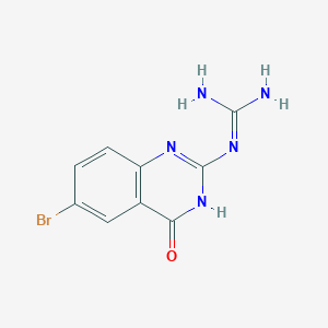 N-(6-bromo-4-hydroxyquinazolin-2-yl)guanidine图片