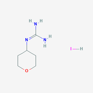 1-(oxan-4-yl)guanidine hydroiodide图片