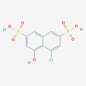 4-Chloro-5-hydroxynaphthalene-2,7-disulfonic acid图片