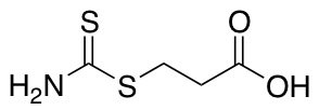 3-(THIOCARBAMYLTHIO)PROPIONIC ACID图片