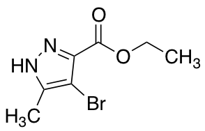 ethyl 4-bromo-3-methyl-1H-pyrazole-5-carboxylate图片
