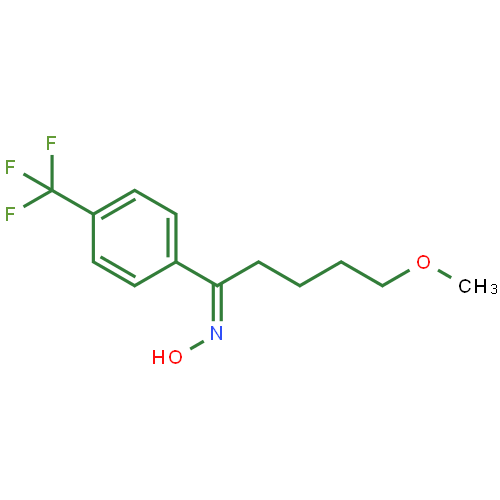 (E)-N-[5-Methoxy-1-[4-(trifluoromethyl)phenyl]pentylidene]hydroxylamine图片